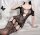 Noir Enigma Bodystocking – Schwarzer Cut-Out Netzbody mit ouvert Schritt für XS–L