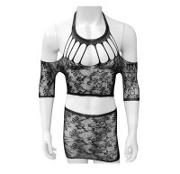 Midnight Lace Duo Set – Zweiteiliges Spitzen-Outfit...