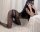 Luna Trace Sheer Halter Bodystocking – Transparenter Neckholder-Catsuit, ouvert, XS–M (34–38), weich & elastisch bis 60 kg