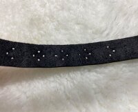 Gothic Cross Rivet Choker – Black Faux Leather Necklace with Cross Pendant & Studs