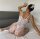 Ivory Blossom Bodystocking – Weißer Netz-Catsuit mit floraler Spitze & ouvert Schritt, XS–XL