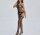 Noir Eclipse Garter Bodystocking – Black fishnet catsuit with garter illusion, cut out panels & open crotch, one size XS–L (EU 34–40), curve shaping stretch