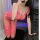 Fuchsia Blaze Multi-Strap Lace Bodystocking – Neon-pinker Spitzen-Catsuit, ouvert, Einheitsgröße XS–XL (34–42), bis ca. 90 kg