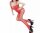 Crimson Spell Bodystocking – Red Lace Fishnet Catsuit with Open Crotch and Strap Design for XS–L