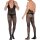 Obsidian Veil Men’s Bodystocking – Schwarzer Herren Catsuit mit Halterneck, rückenfrei & Ouvert Schritt, XS–M (34–38), transparent & elastisch
