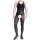Obsidian Veil Men’s Bodystocking – Schwarzer Herren Catsuit mit Halterneck, rückenfrei & Ouvert Schritt, XS–M (34–38), transparent & elastisch