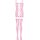 Rosé Temptation Bodystocking – Zartrosa Netz Catsuit mit Leiter Schnürung, Straps Optik & ouvert Schritt, One Size XS–L