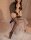 Noir Rift Suspender Bodystocking – Black cut out mesh, suspender illusion & crotchless opening, one size XS–L