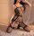 Seductive Straps Bodystocking – Transparent, ouvert, XS-M (34-38), Schwarz