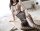 Midnight Ivy Bodystocking – Schwarzer Netz-Catsuit mit floraler Spitze und ouvert Schritt für XS–M