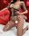 Shadow Diamond Net Bodystocking – Großmaschiger Netz Catsuit, schulterfrei & ouvert Schritt, Einheitsgröße XS–L bis 75 kg