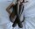 Velvet Shadows Bodystocking – Sheer One-Piece with Sensual Open Crotch, One Size XS-M