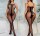 Velvet Shadows Bodystocking – Sheer One-Piece with Sensual Open Crotch, One Size XS-M