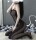 Velvet Shadows Bodystocking – Sheer One-Piece with Sensual Open Crotch, One Size XS-M