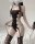 Rogue Siren Garter Cutout Bodystocking – Open Crotch Garter Look with Side Cutouts