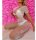 White Angel Bodystocking – Weißer Netzbody mit Cut-Outs & ouvert Schritt, One Size XS–L