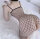 Noir Diamond Veil Bodystocking – Schwarzer Netz Catsuit mit feinem Diamantmuster & ouvert Schritt, XS–L bis 75 kg