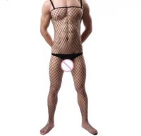Classic Fishnet Men’s Bodystocking –...