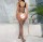 Seductive Web Bodystocking – Aufregender Netz-Catsuit mit Straps-Optik, ouvert, XS-L (34-40)
