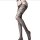 Ribbon Cage Suspender Mesh Pantyhose – Suspender look mesh tights with criss cross ribbons (XS–M up to 70 kg)