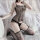 Obsidian Bloomframe Bodystocking – Black Fishnet Catsuit with Floral Panels, Vertical Lines & Open Crotch, XS–L