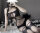 Graphite Vectorline Bodystocking – Sheer Mesh Catsuit in Black with Geometric Lines & Open Crotch, XS–M
