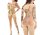 Inkcanvas Dragon Bloom Bodystocking – Second Skin Tattoo Illusion Catsuit with Dragon & Floral Prints, XS–M