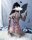Inkcanvas Dragon Bloom Bodystocking – Second Skin Tattoo Illusion Catsuit with Dragon & Floral Prints, XS–M