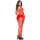 Red Seduction Bodystocking – Verführerisches Rot, ouvert, XS bis L, elastisch