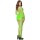Neon Desire Bodystocking – Aufregender Netz-Catsuit in leuchtendem Grün, ouvert, XS-L (34-40)