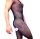 Shadow Net Men Bodystocking – Black Fishnet Full Body with Crotchless Design, XS-S