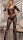 Noir Baroque Bodystocking – Schwarzer Ouvert Catsuit mit Ornamentspitze & halblangen Ärmeln, XS L