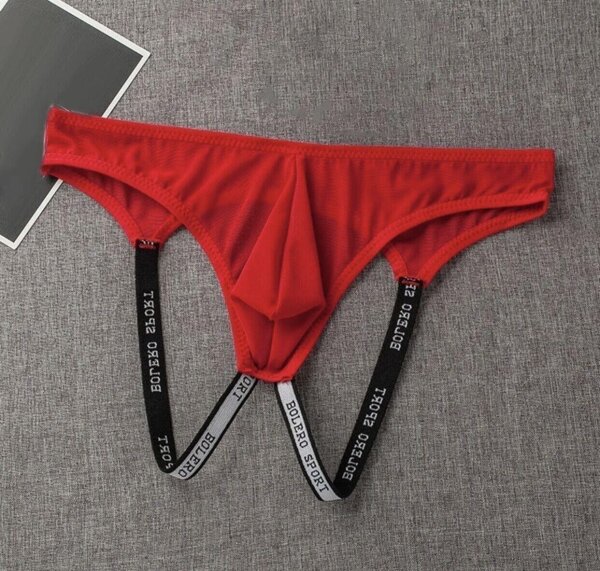Red Passion Mens Thong – Sinnlicher Komfort, elastisch und stilvoll