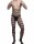 Striped Passion Herren Netz-Catsuit – Stilvolle Verführung in elastischem Design