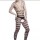 Striped Passion Herren Netz-Catsuit – Stilvolle Verführung in elastischem Design