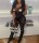 Midnight Illusion Bodystocking – Sensual Catsuit with Open Crotch, XS-L, Black, Seductive Design