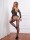 Lace Eclipse Bodystocking – Schwarzer Spitzen-Catsuit mit floralen Akzenten, ouvert, XS-L, sinnlich & detailreich