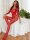 Scarlet Embrace Bodystocking – Sinnliche Eleganz in leuchtendem Rot, ouvert, XS-L