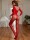 Scarlet Embrace Bodystocking – Sinnliche Eleganz in leuchtendem Rot, ouvert, XS-L