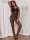 Midnight Eclipse Garter Bodystocking – Schwarzer Spitzen Catsuit mit Ouvert & Straps Optik