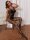 Midnight Eclipse Garter Bodystocking – Schwarzer Spitzen Catsuit mit Ouvert & Straps Optik