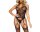 Silk Noir Lace Suspender Bodystocking – Open-Crotch Lace & Fishnet Elegance