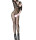 Mystic Noir Bodystocking – Verführerisches Schwarz, ouvert, XS bis L, elastisch