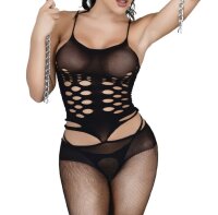 Eclipse Orbit Cutout Bodystocking – Cut-Out-Catsuit mit Ouvert-Design & schlanker Silhouette