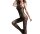 Black Lace Temptation Bodystocking – Schwarzer Spitzen Catsuit, ouvert (im Schritt offen), Einheitsgröße XS–L (34–40)