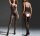 Black Lace Temptation Bodystocking – Schwarzer Spitzen Catsuit, ouvert (im Schritt offen), Einheitsgröße XS–L (34–40)