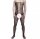 Black Lace-Up Men’s Open-Crotch Bodystocking – men’s mesh catsuit with lace up front, open crotch, one size XS–L (EU 34–40)