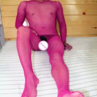 Pink Blaze Men’s Bodystocking – Neonpinkes...