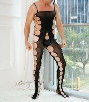 Black Cut-Out Bodysuit – Verführerisches...