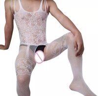Lace Fantasy Mens Bodystocking –...